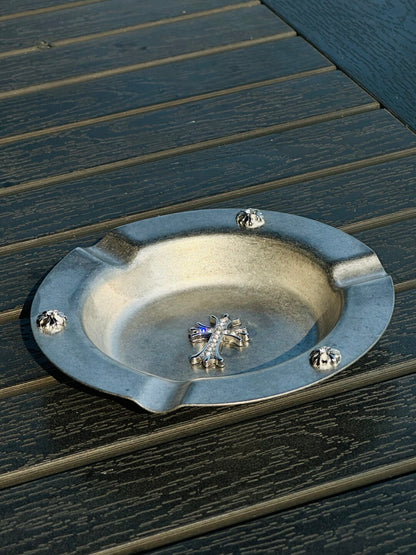 Silver Cross Decor Creative Ashtray