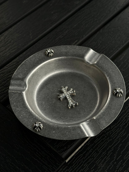 Silver Cross Decor Creative Ashtray