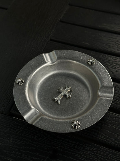 Silver Cross Decor Creative Ashtray