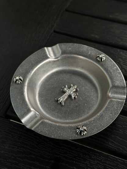 Silver Cross Decor Creative Ashtray