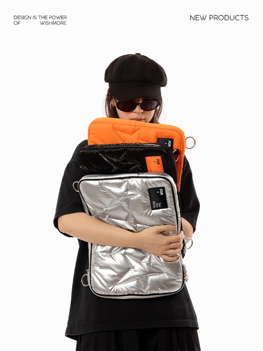 Silver Star Laptop Bag