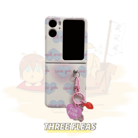 Simple sweet heart OPPO Find N2 Flip phone case