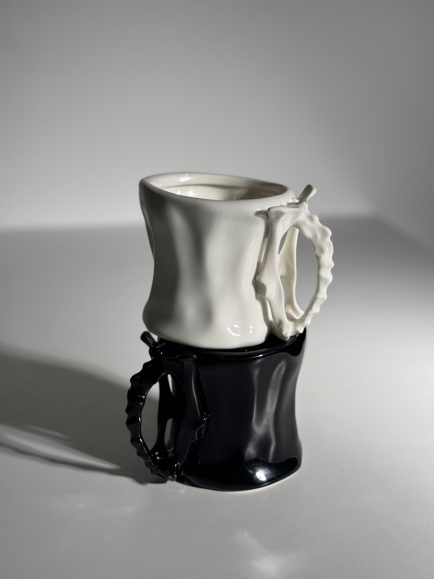 Skeletal Hip Bone Ceramic Cup