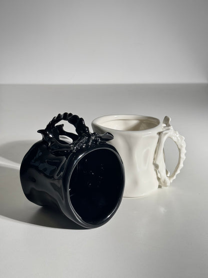 Skeletal Hip Bone Ceramic Cup