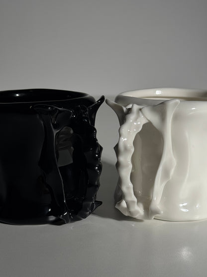 Skeletal Hip Bone Ceramic Cup
