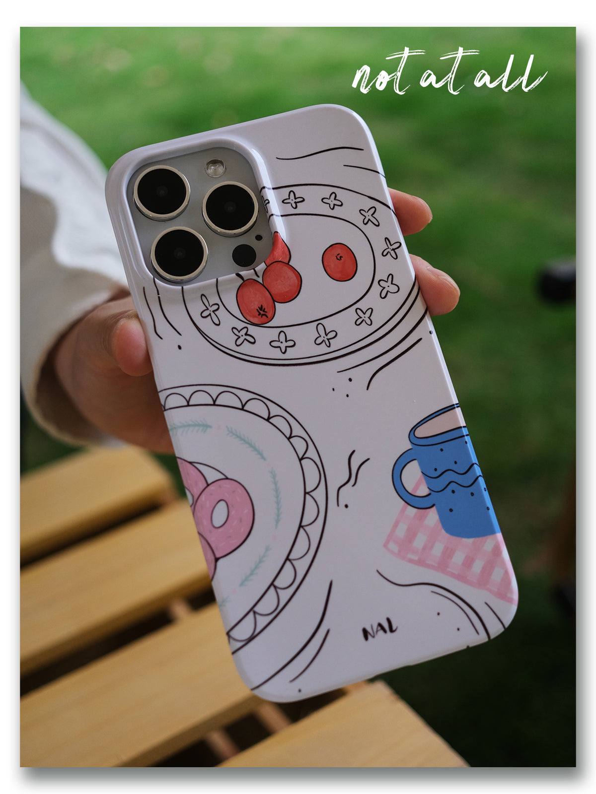 Sketch Tableware Printed Phone Case