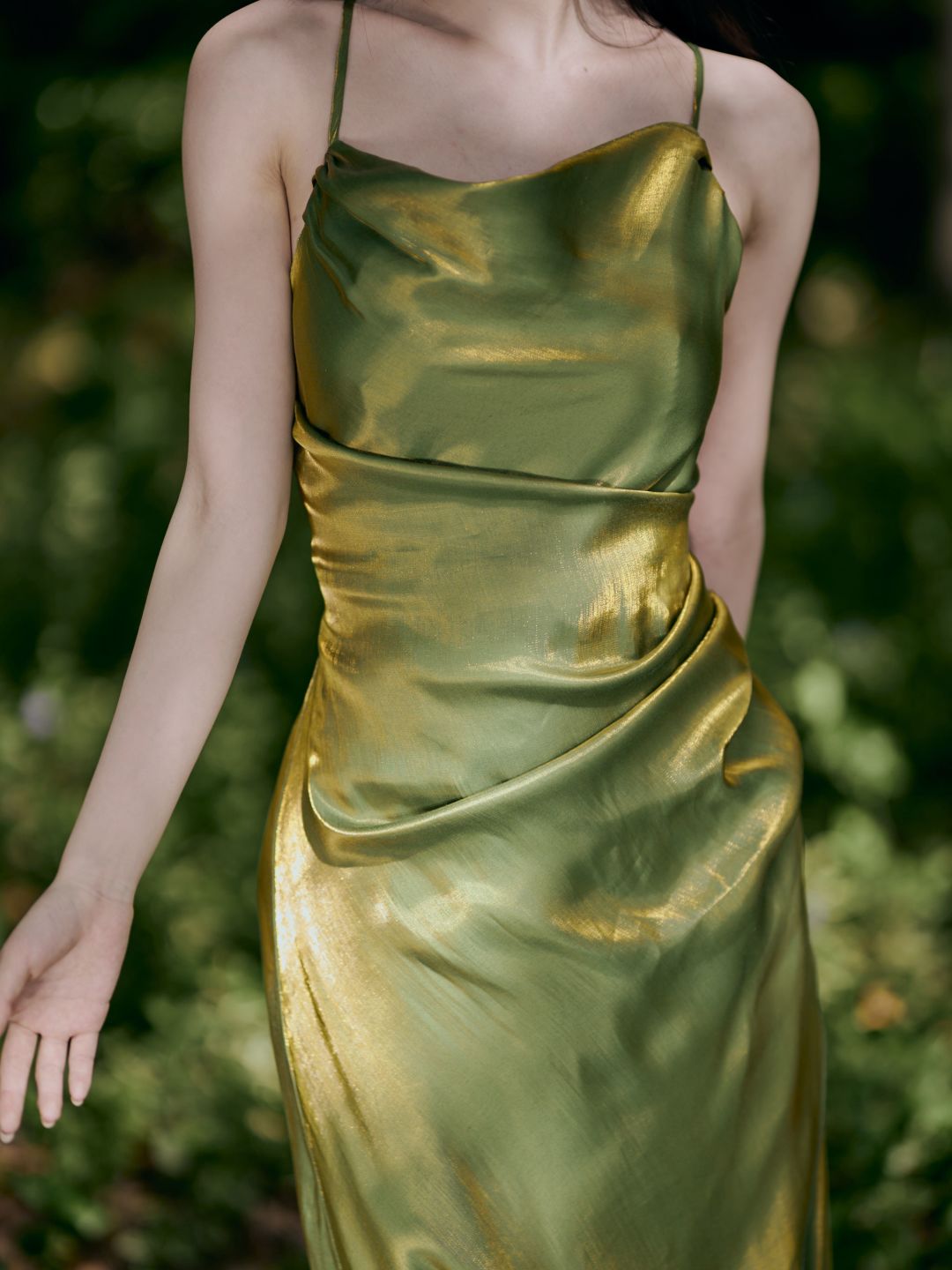 Sleeveless Wrap Maxi Dress