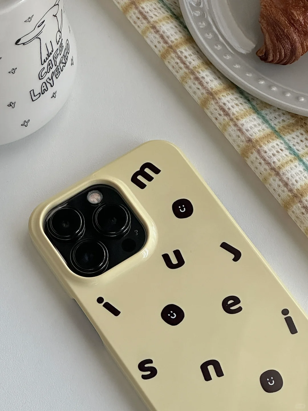 Smile Face Printed Phone Case
