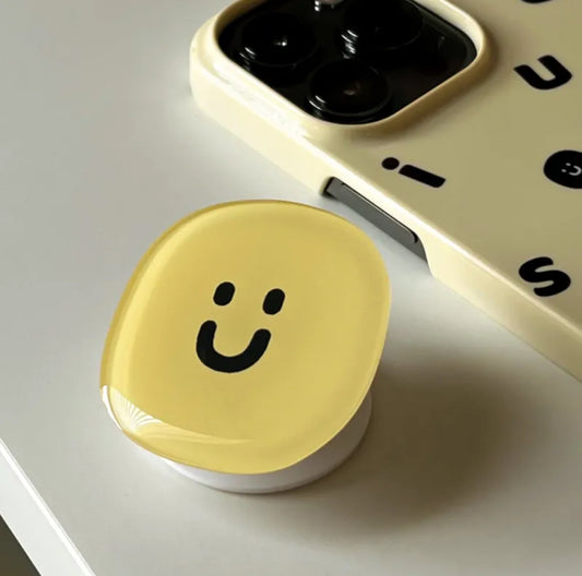 Smile Face Printed Phone Case | iPhone Case | Three Fleas