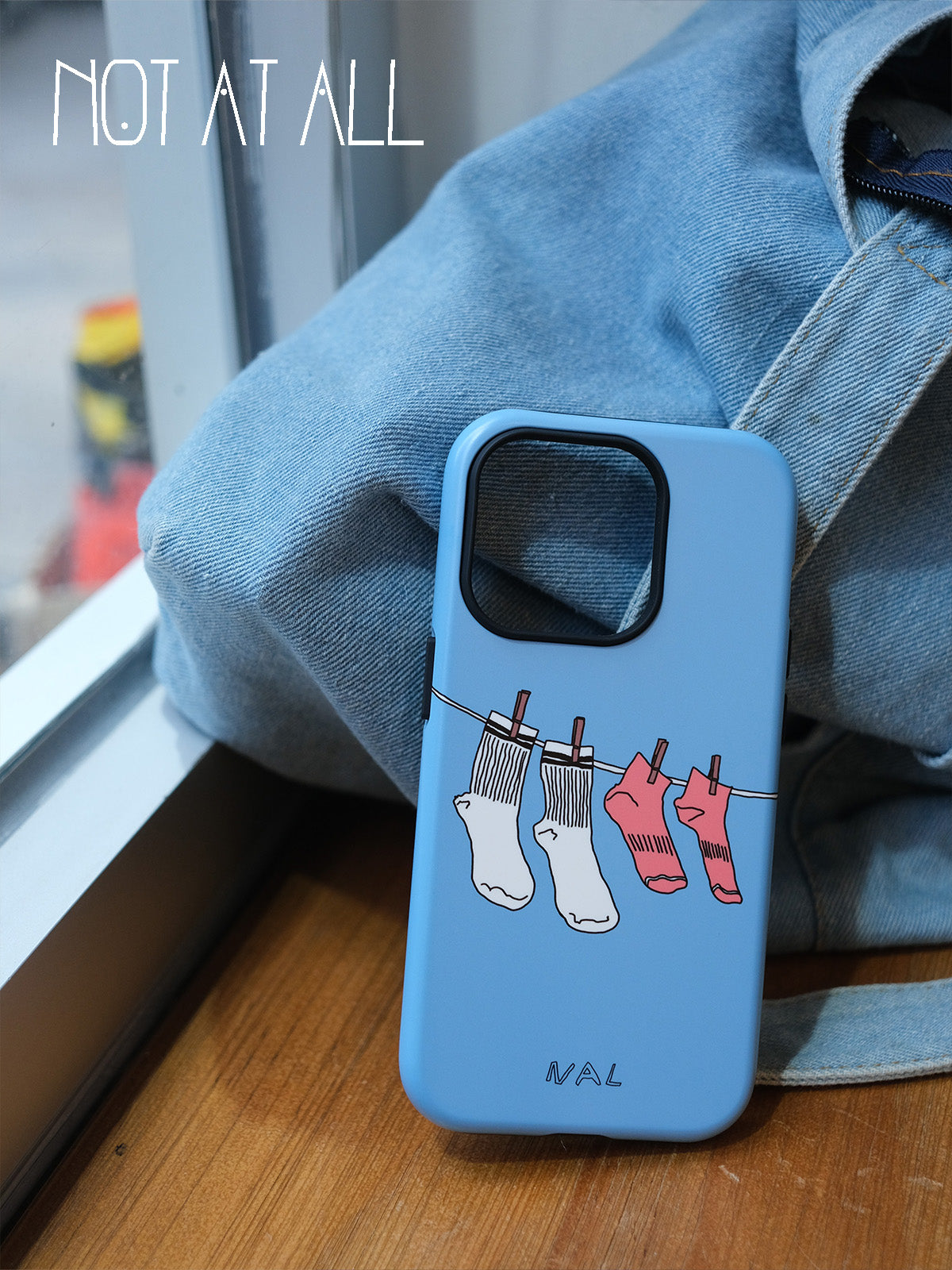 Socks Printed Double layer Phone Case