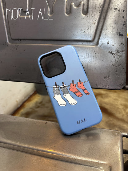Socks Printed Double layer Phone Case