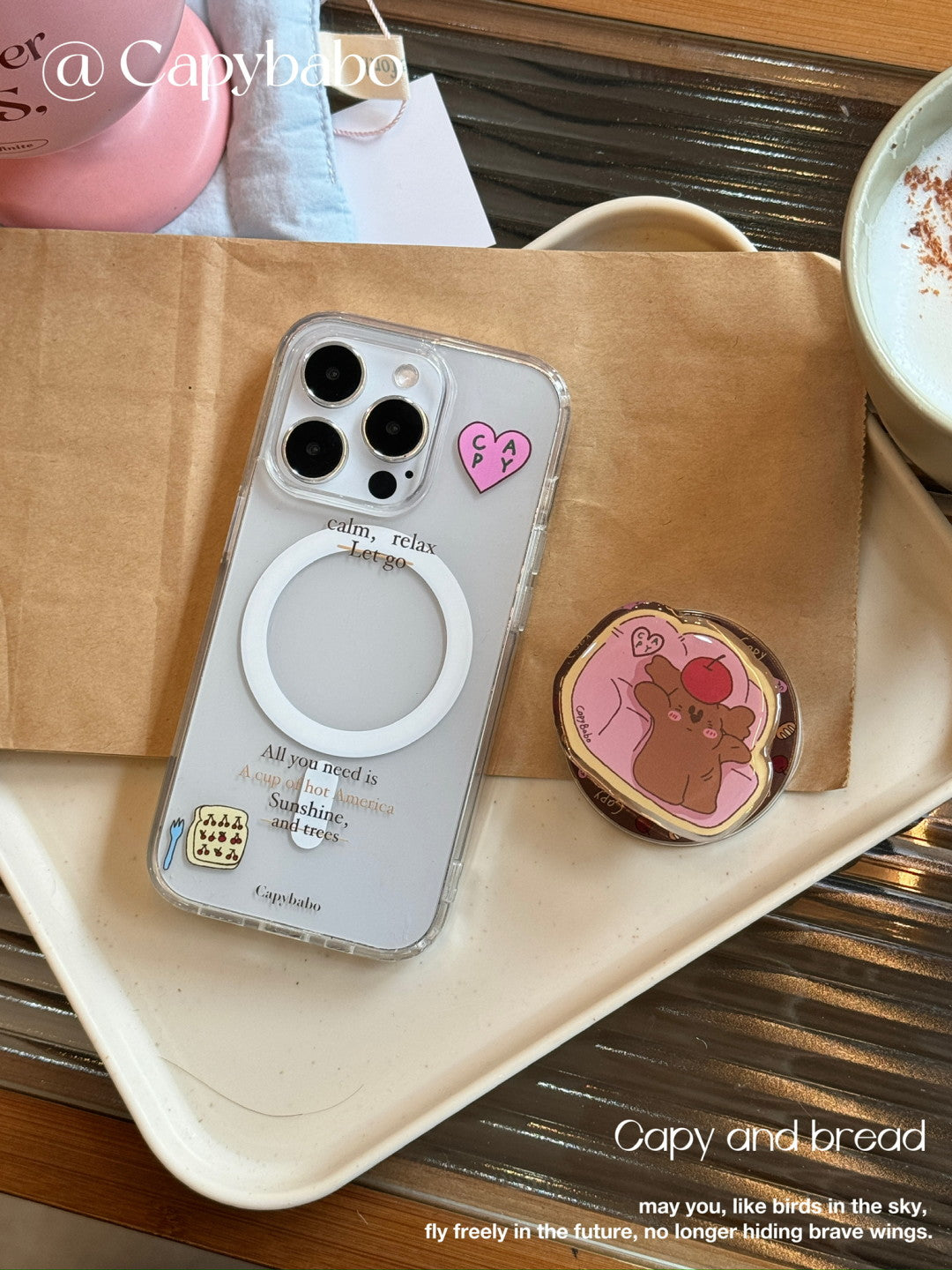 Sofa Puppy Phone Case with MagSafe