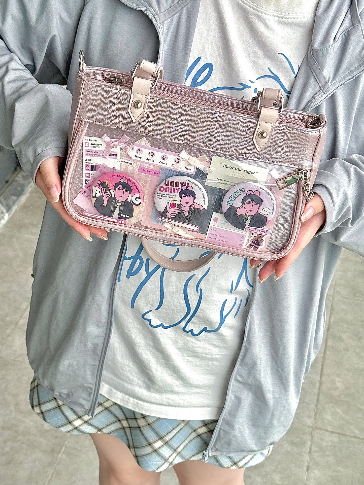 Sparkly Underarm Ita Bag