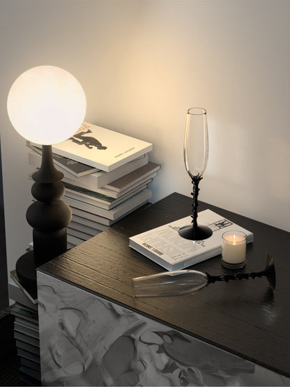 Spine Skeleton Design Crystal Champagne Glass