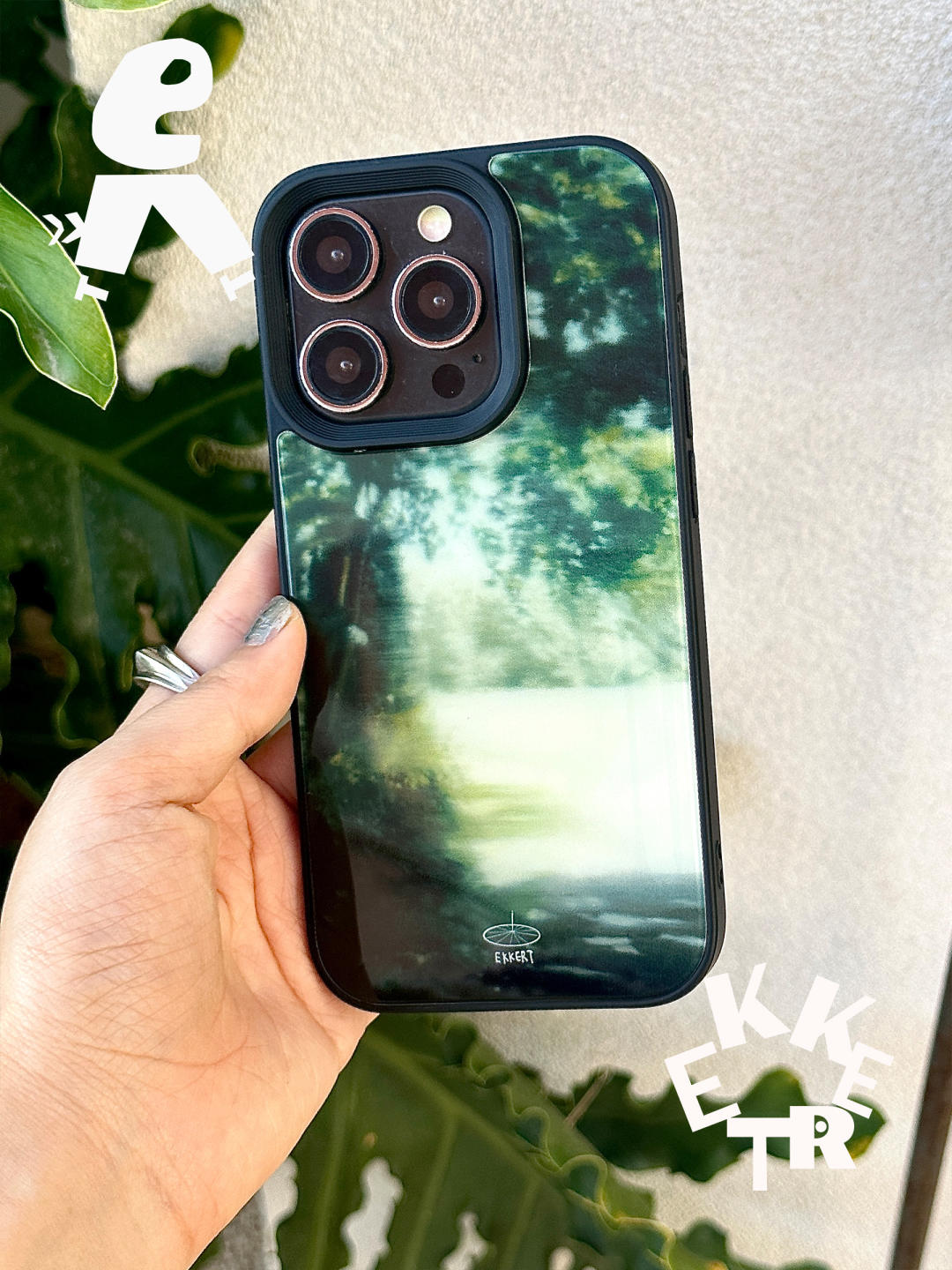 Spring Loaded Phone Case Spring Afternoon Printed Phone Case | iPhone Accessories | Three Fleas