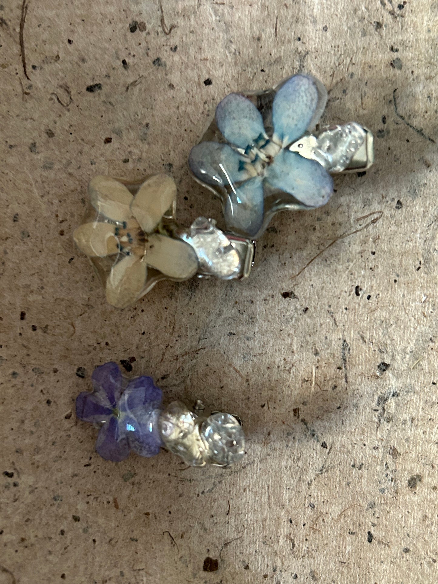 Spring Flower Resin Hair Clip | Hair Accessories | Three Fleas