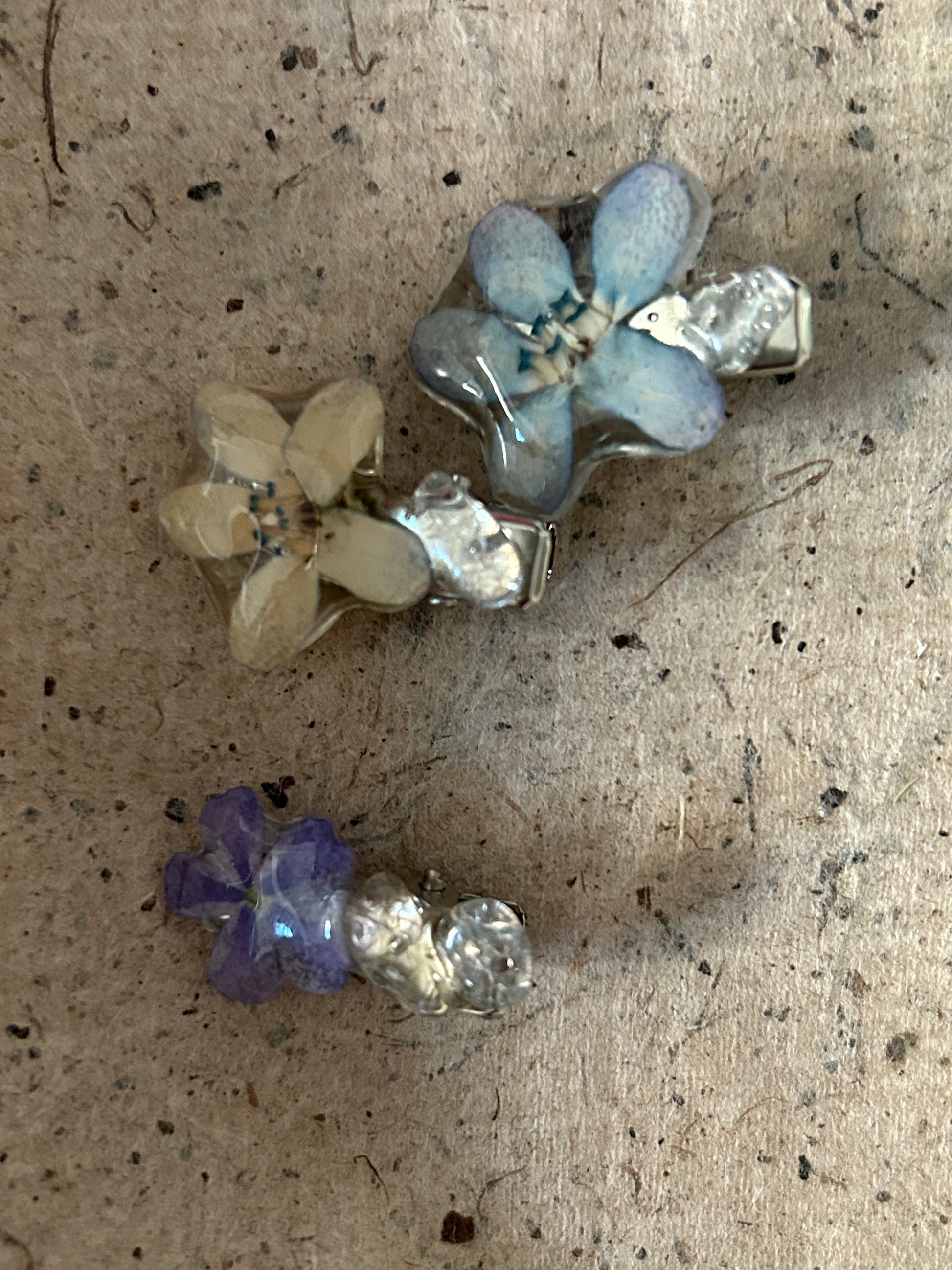 Spring Flower Resin Hair Clip | Hair Accessories | Three Fleas