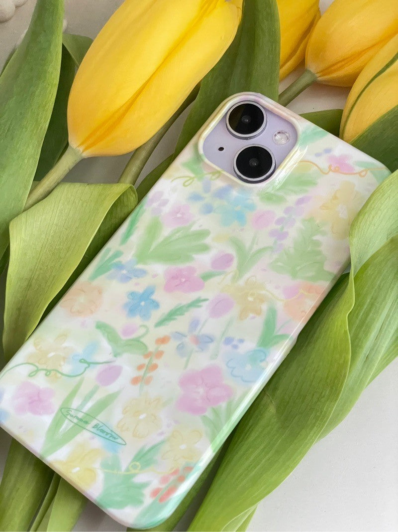 Spring Flowers Oil Painting Phone Case