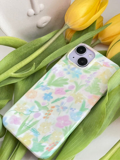 Spring Flowers Oil Painting Phone Case