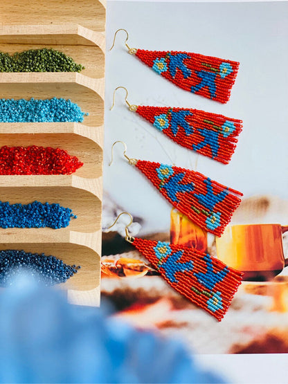 Spring Messenger MIYUKI Beaded Earrings