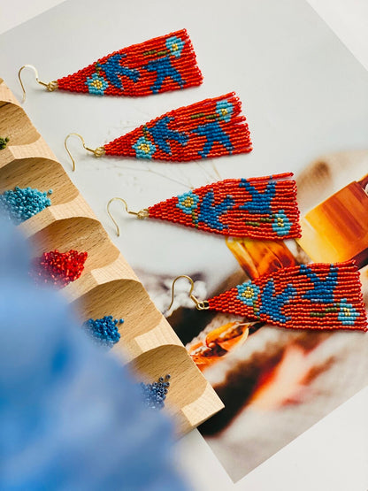 Spring Messenger MIYUKI Beaded Earrings