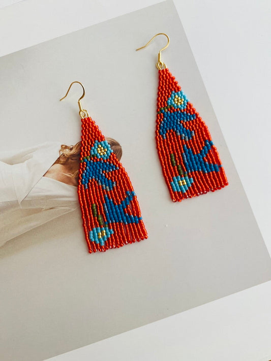 Spring Messenger MIYUKI Beaded Earrings