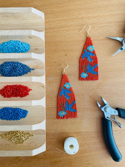 Spring Messenger MIYUKI Beaded Earrings