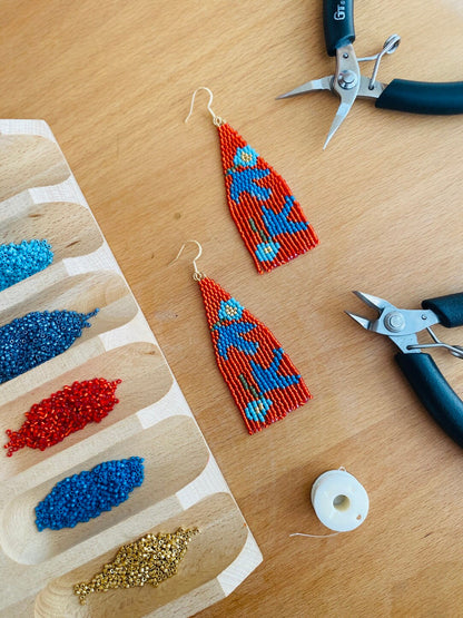 Spring Messenger MIYUKI Beaded Earrings