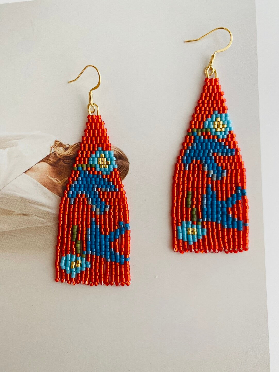 Spring Messenger MIYUKI Beaded Earrings