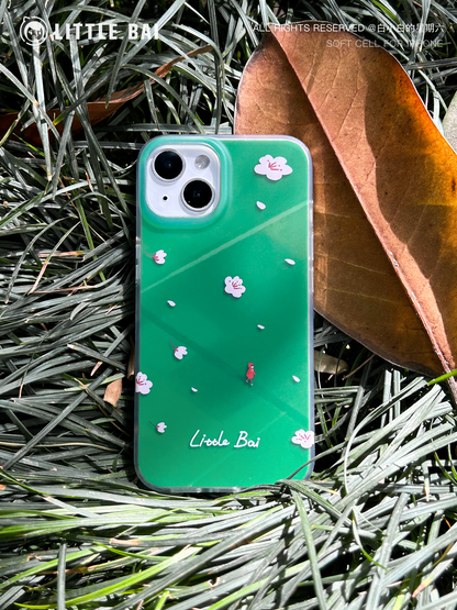 Spring Sakura Printed Phone Case