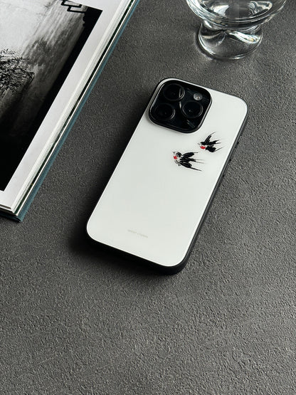 Spring Swallows Phone Case