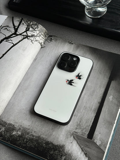 Spring Swallows Phone Case