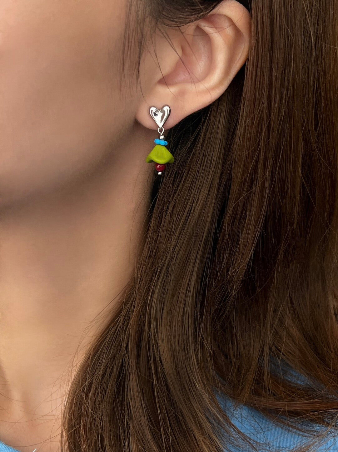 Spring Tulip Earrings | Earring | Three Fleas