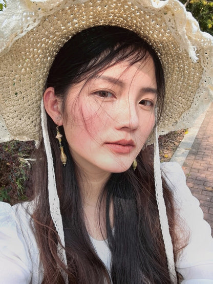 Wing Chun Czech Gems Earrings