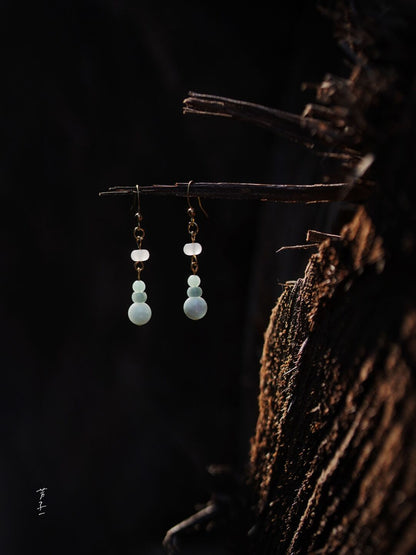 Stacking Blueglass Earrings