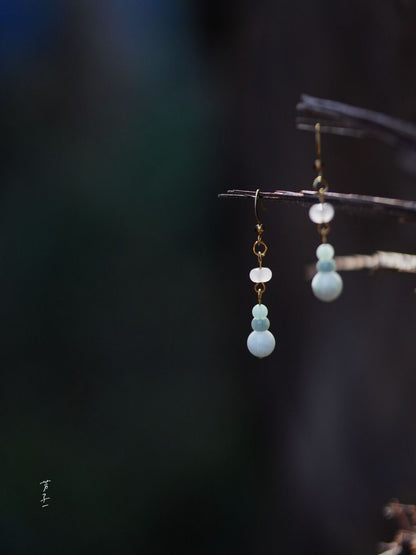 Stacking Blueglass Earrings