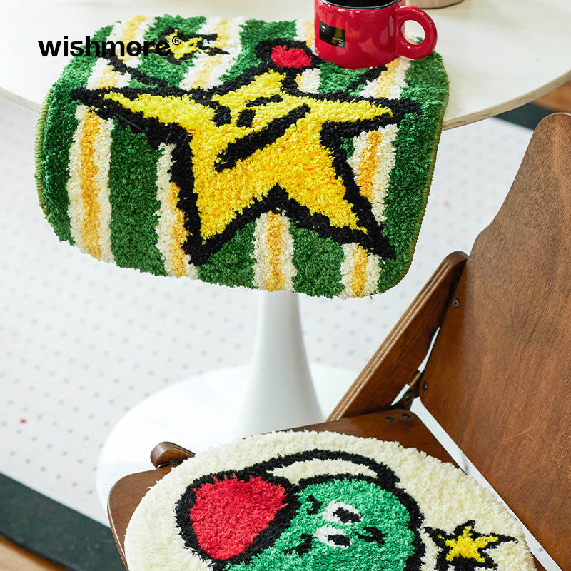 Star Cartoon Xmas Mat