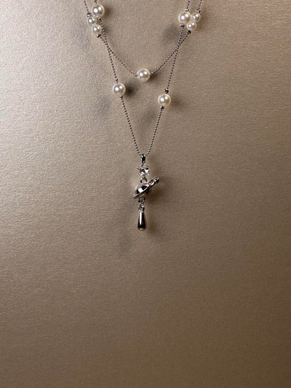 Star Ring Pendant Necklace