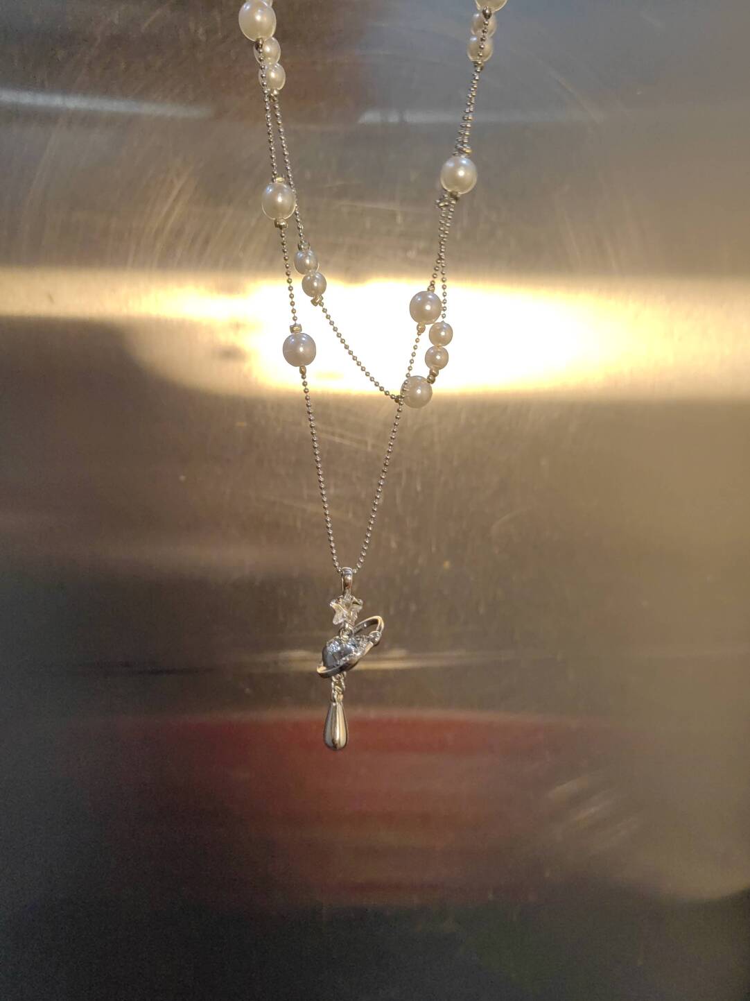 Star Ring Pendant Necklace