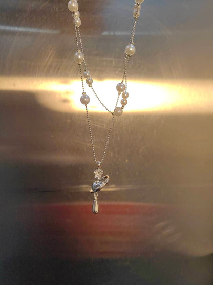 Star Ring Pendant Necklace