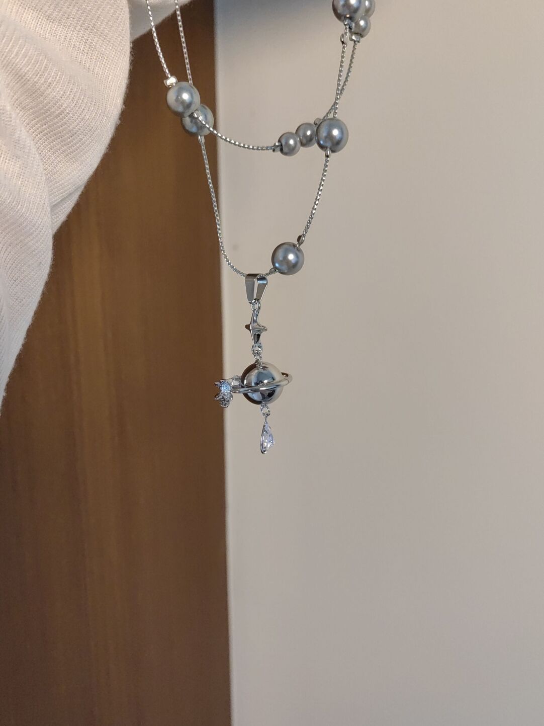 Star Ring Pendant Necklace