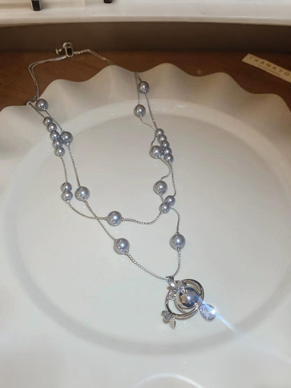 Star Ring Pendant Necklace