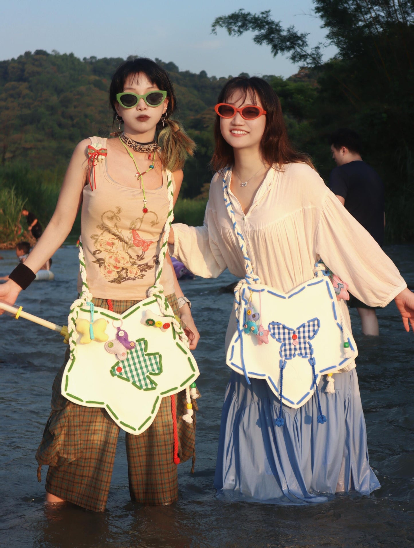 Star Shape Butterfly Crossbody Bag