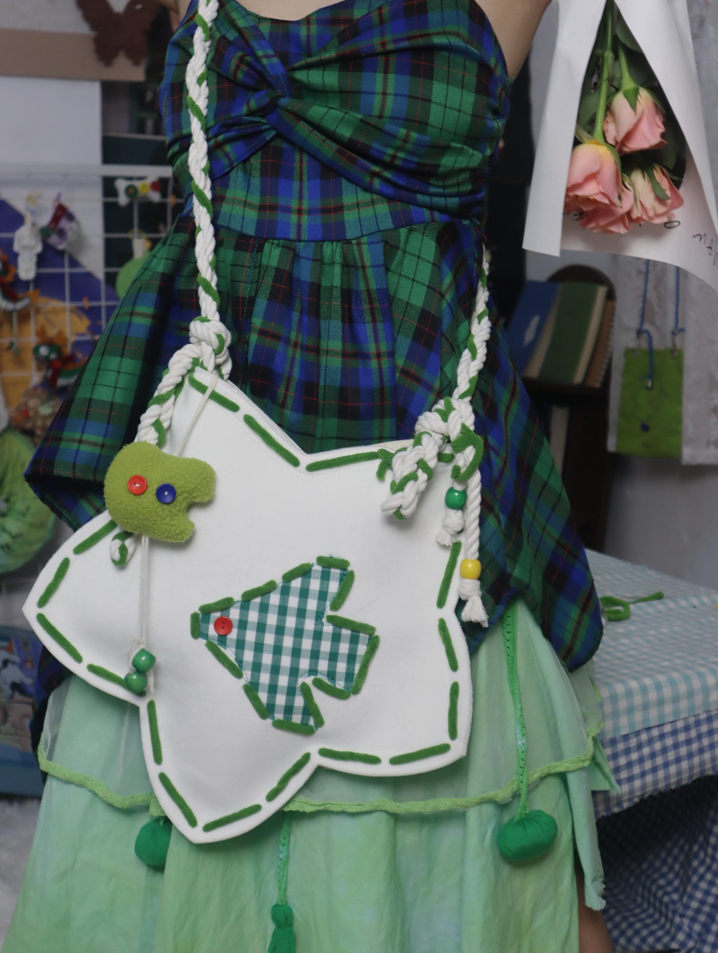 Star Shape Butterfly Crossbody Bag
