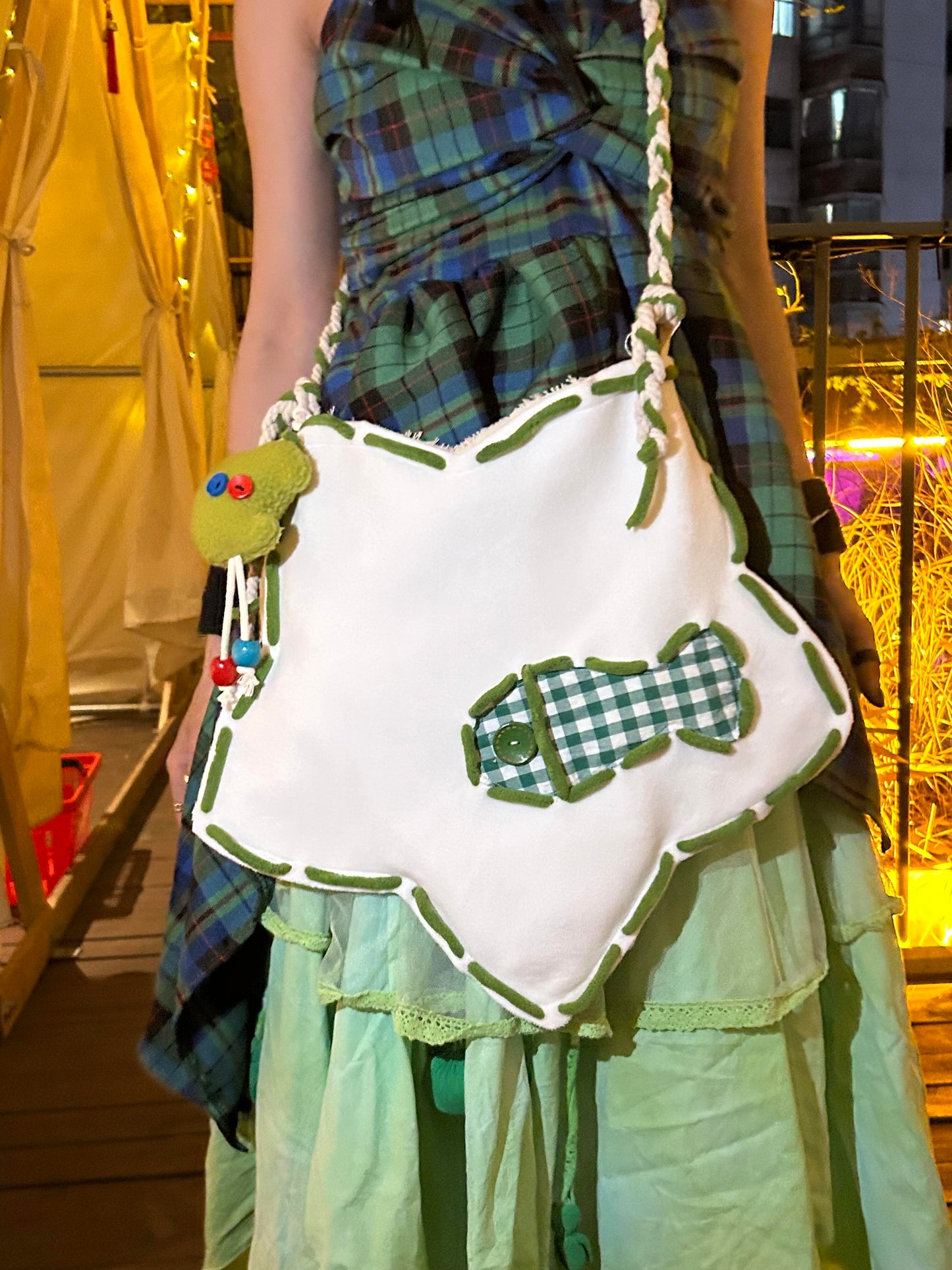 Star Shape Fish Crossbody Bag