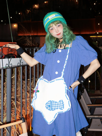 Star Shape Fish Crossbody Bag