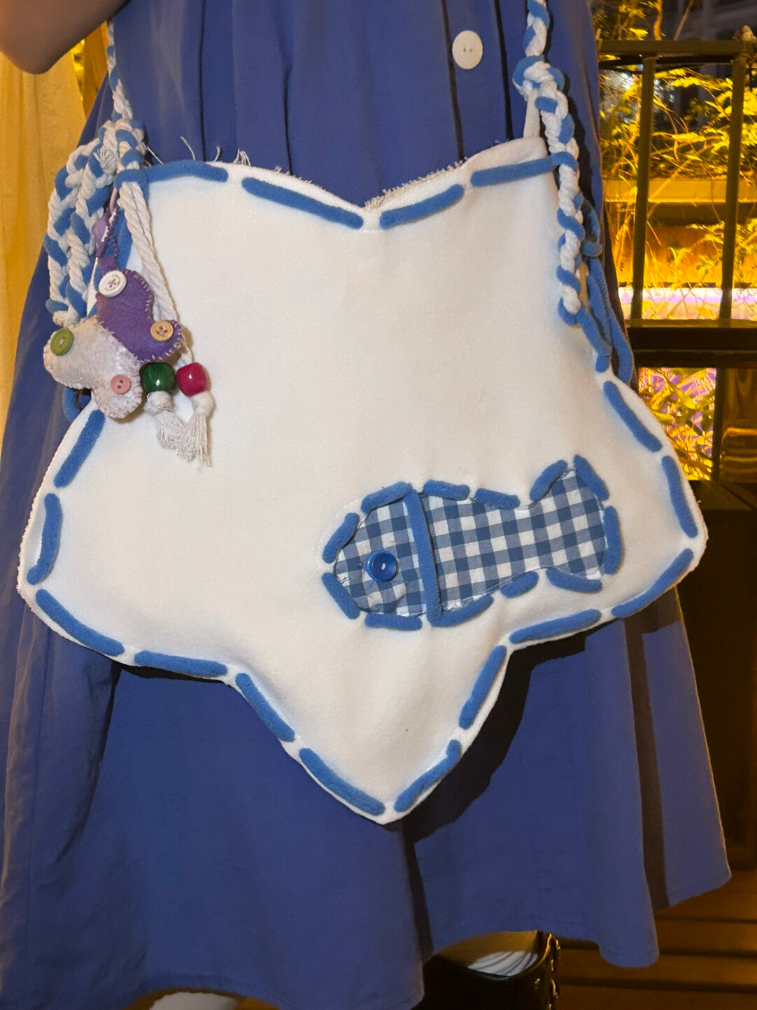Star Shape Fish Crossbody Bag