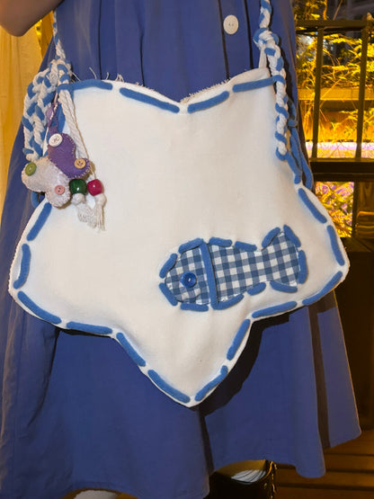 Star Shape Fish Crossbody Bag