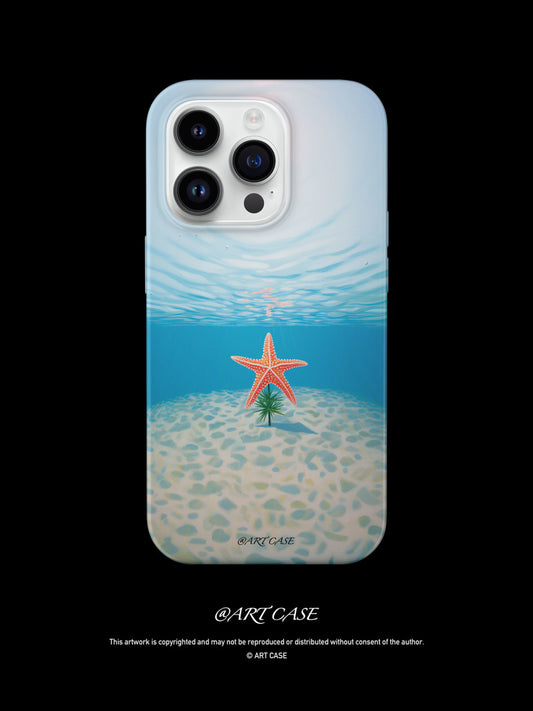 Starfish Printed Phone Case