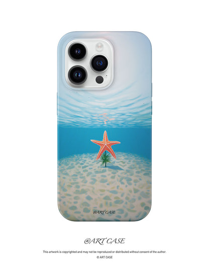 Starfish Printed Phone Case